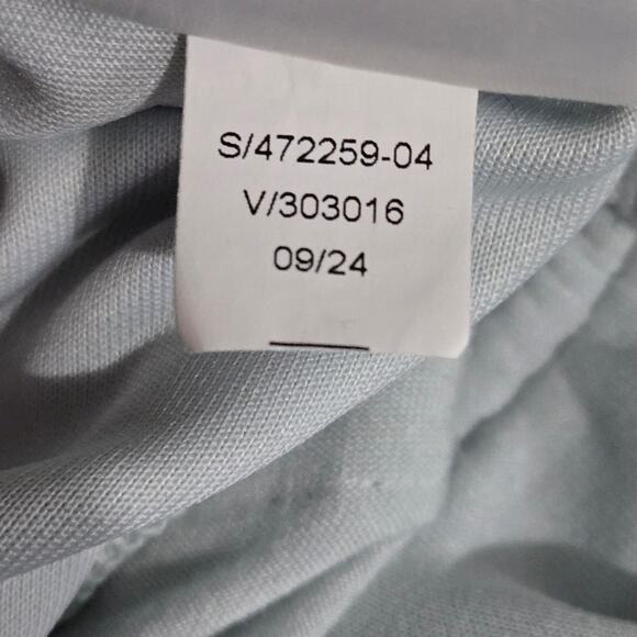 Athleta Seasoft Straight Pant Light Blue Pastel Mid Rise Athletic Pull On Medium - Picture 14 of 14